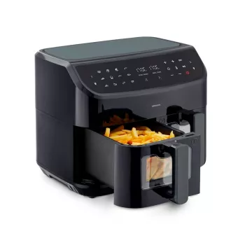 MEDION LIFE P20 Double 8,7 L 2600 W fritadeira de ar quente preto
