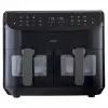 MEDION LIFE P20 Double 8,7 L 2600 W fritadeira de ar quente preto