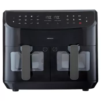 MEDION LIFE P20 Double 8,7 L 2600 W fritadeira de ar quente preto