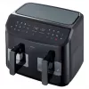 MEDION LIFE P20 Double 8,7 L 2600 W fritadeira de ar quente preto