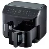 MEDION LIFE P20 Double 8,7 L 2600 W fritadeira de ar quente preto