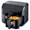 MEDION LIFE P20 Double 8,7 L 2600 W fritadeira de ar quente preto