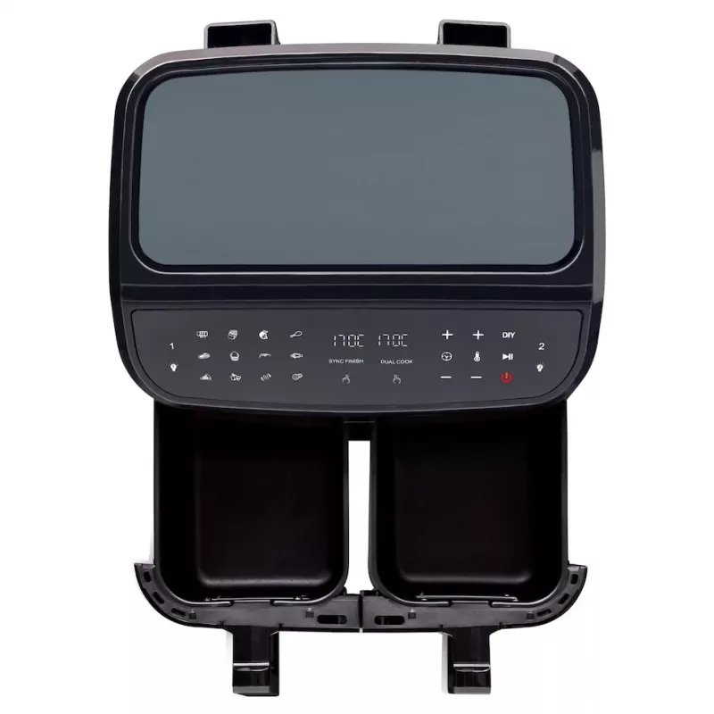 MEDION LIFE P20 Double 8,7 L 2600 W fritadeira de ar quente preto