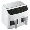 MEDION LIFE P20 Double 8.7 L 2600 W fritadeira de ar quente branco