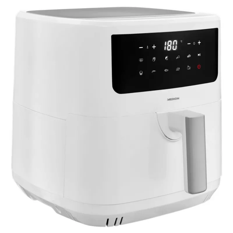MEDION LIFE P10 XL Single 6,8 L 2150 W fritadeira de ar quente branco