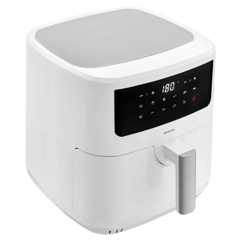 MEDION LIFE P10 XL Single 6,8 L 2150 W fritadeira de ar quente branco