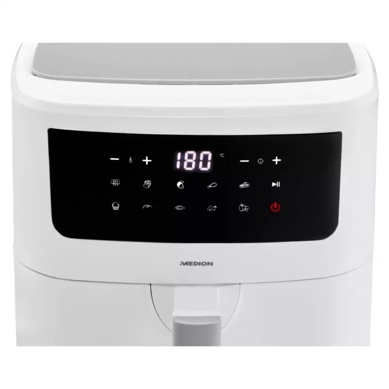 MEDION LIFE P10 XL Single 6,8 L 2150 W fritadeira de ar quente branco