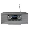 Rádio Internet MEDION LIFE P85333 — DAB+ / FM, 12 W RMS, TFT 2,8 polegadas, Wi‑Fi 802.11a/b/g, jack 3,5 mm, cinzento