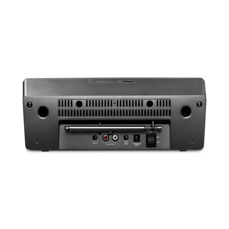 Rádio Internet MEDION LIFE P85333 — DAB+ / FM, 12 W RMS, TFT 2,8 polegadas, Wi‑Fi 802.11a/b/g, jack 3,5 mm, cinzento