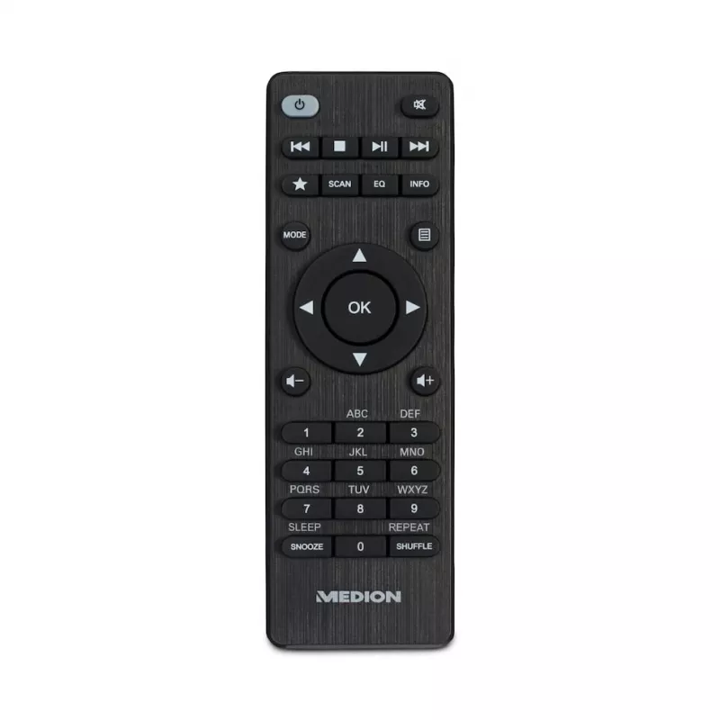 Rádio Internet MEDION LIFE P85333 — DAB+ / FM, 12 W RMS, TFT 2,8 polegadas, Wi‑Fi 802.11a/b/g, jack 3,5 mm, cinzento