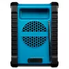 Rádio digital portátil MEDION LIFE E65895 (MD 43895) — sintonizador PLL, 10 W RMS, LCD, Bluetooth 10 m, IP54, antena externa, preto/azul