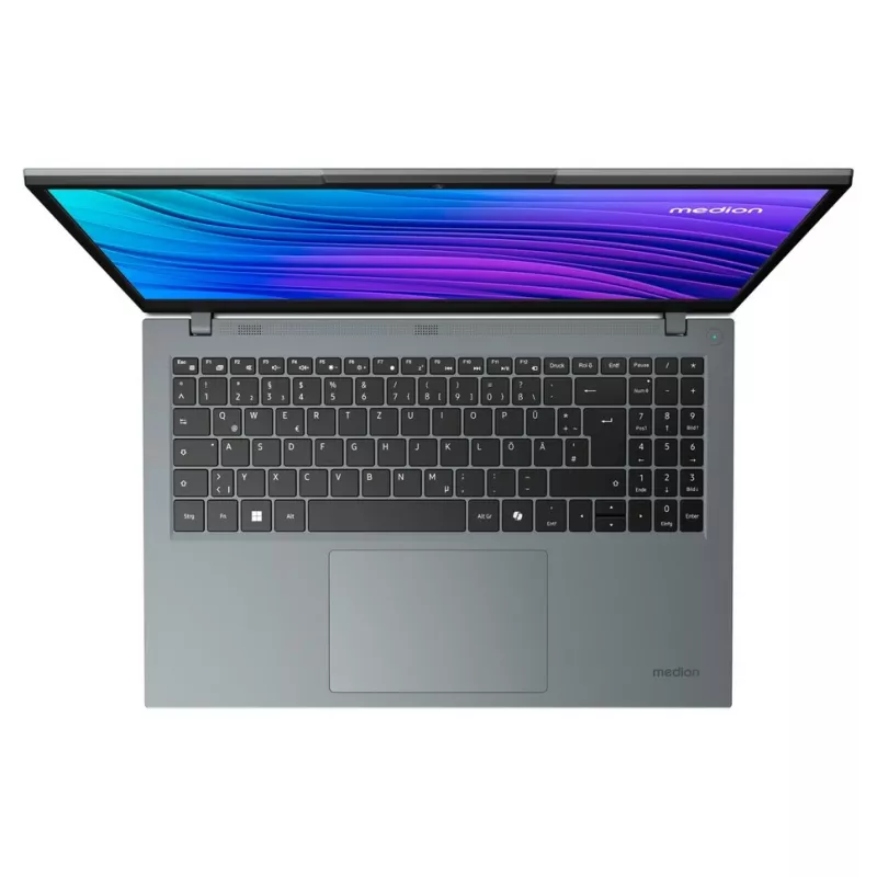 MEDION E15443 Intel Core Ultra 5 125H portátil 39,6 cm (15,6 polegadas) Full HD 16 GB DDR5-SDRAM 512 GB SSD Windows 11 Home cinzento