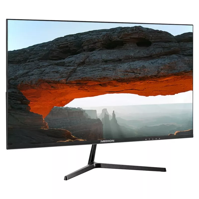 MEDION P52726 monitor de computador 68,6 cm (27 polegadas) 1920 x 1080 píxeis Full HD LCD preto