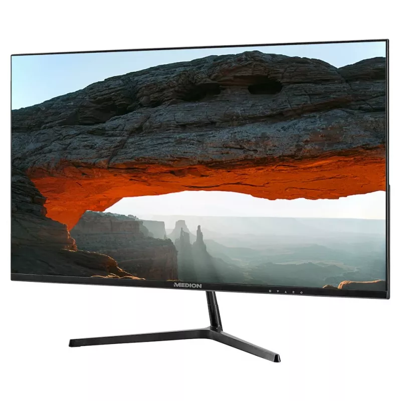 MEDION P52726 monitor de computador 68,6 cm (27 polegadas) 1920 x 1080 píxeis Full HD LCD preto