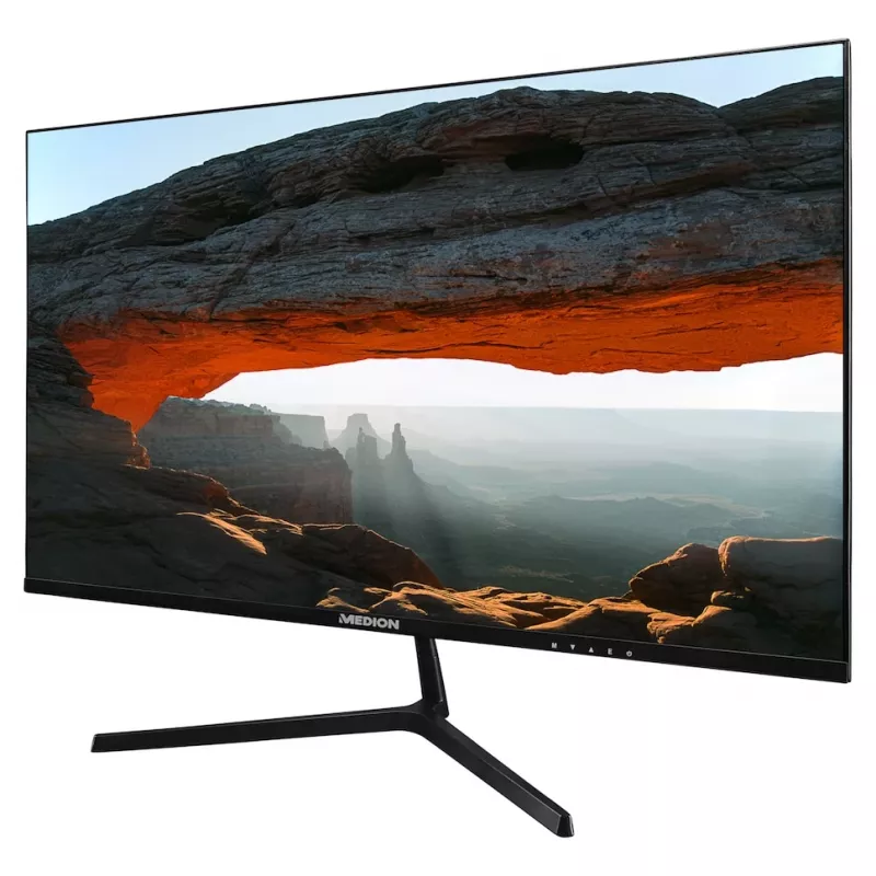 MEDION P52726 monitor de computador 68,6 cm (27 polegadas) 1920 x 1080 píxeis Full HD LCD preto