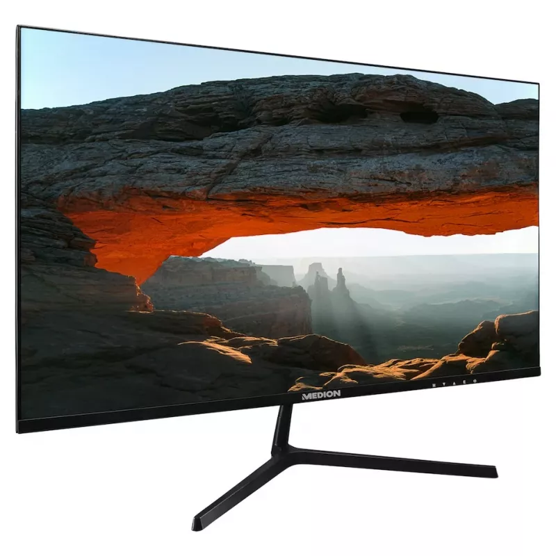 MEDION P52726 monitor de computador 68,6 cm (27 polegadas) 1920 x 1080 píxeis Full HD LCD preto