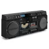 Sistema de música MEDION LIFE P66538 — 20 W, altifalantes de 2 vias, DAB+/FM/PLL, Bluetooth, ecrã LCD, preto