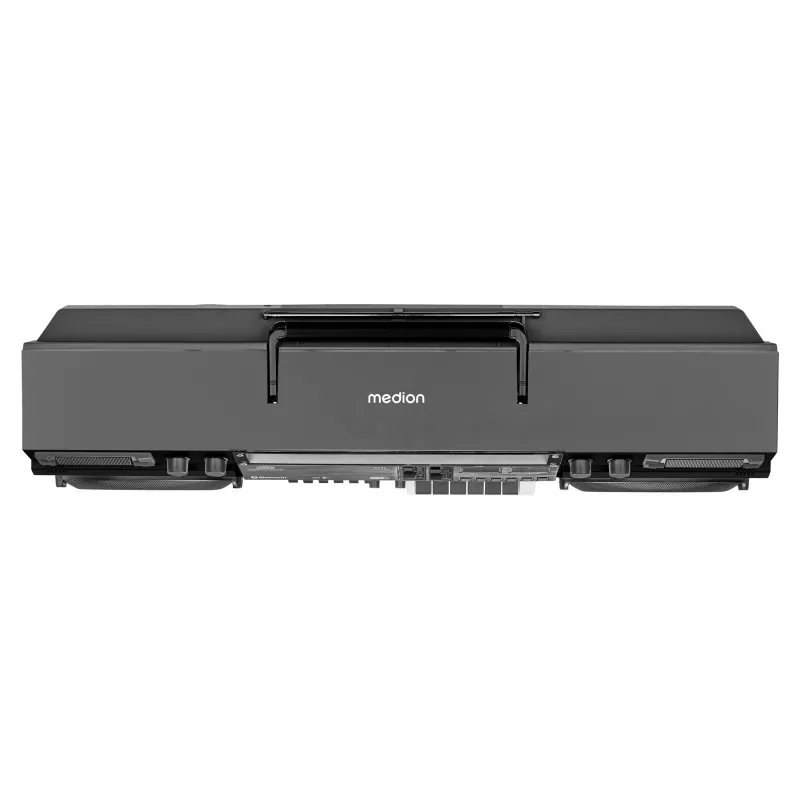 Sistema de música MEDION LIFE P66538 — 20 W, altifalantes de 2 vias, DAB+/FM/PLL, Bluetooth, ecrã LCD, preto