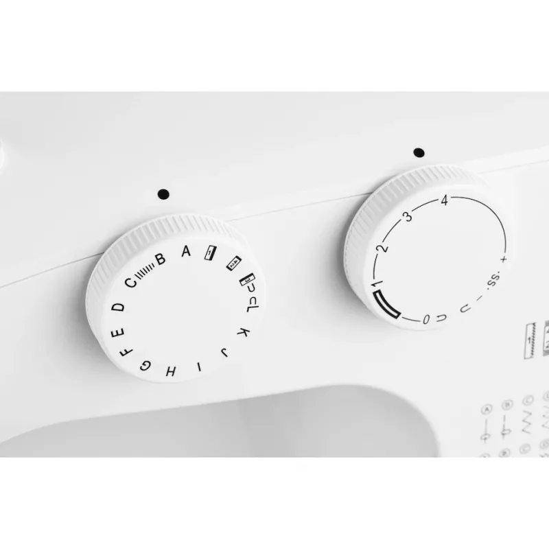 Máquina de costura MEDION LIFE SM60 elétrica 60W 3 bobinas branco