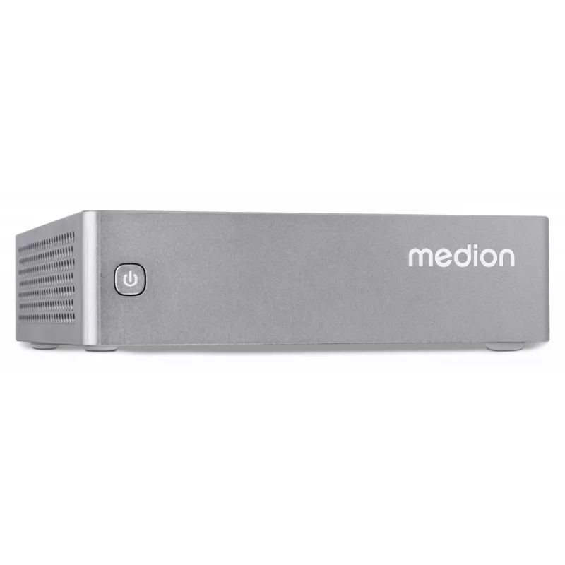 MEDION S06 MD35315 Intel® Core™ i3 i3-1315U 8 GB DDR4-SDRAM 512 GB SSD Mini-PC prateado