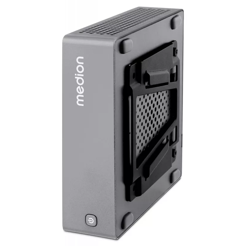 MEDION S06 MD35315 Intel® Core™ i3 i3-1315U 8 GB DDR4-SDRAM 512 GB SSD Mini-PC prateado