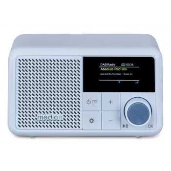 Rádio digital portátil MEDION LIFE S66822 aqua
