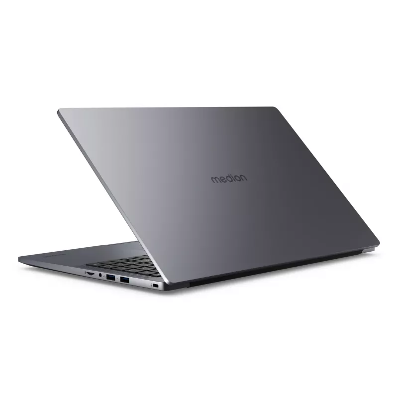 MEDION AKOYA E15223 Intel® N N100 Portátil 39,6 cm (15,6 inch) Full HD 4 GB LPDDR5-SDRAM 128 GB Flash Wi-Fi 5 (802.11ac) Windows 11 Home em modo S inglês dos EUA cinzento