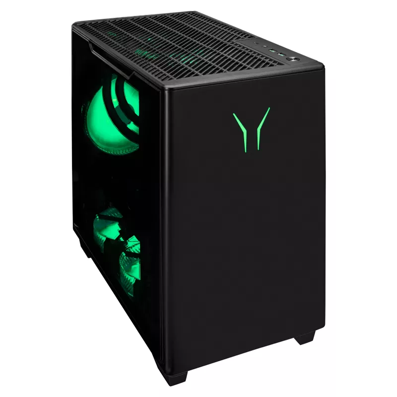 ERAZER Bandit P20 MD35462 Intel Core Ultra 7 265F 32 GB DDR5-SDRAM 1 TB SSD NVIDIA GeForce RTX 5070 Windows 11 Torre-PC preto