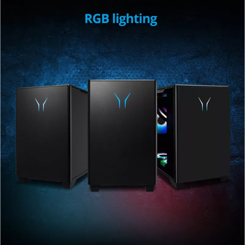 ERAZER Bandit P20 MD35462 Intel Core Ultra 7 265F 32 GB DDR5-SDRAM 1 TB SSD NVIDIA GeForce RTX 5070 Windows 11 Torre-PC preto