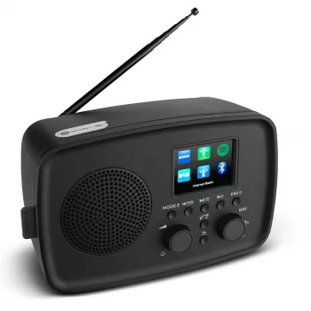 Rádio Internet MEDION 50078817 — DAB+/FM, Wi‑Fi (802.11a/b/g), 5W RMS, TFT 2,4