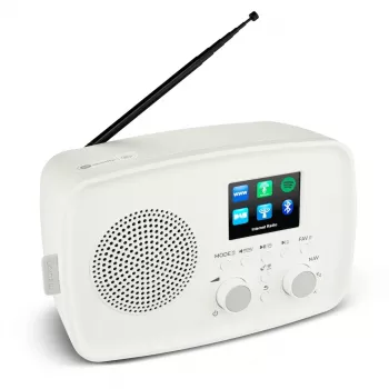 Rádio Internet MEDION 50078821 — DAB+/FM, Wi‑Fi 802.11a/b/g, 5 W RMS, TFT 2.4