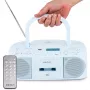 Rádio pessoal MEDION 50079332 — Sintonizador digital DAB+/FM, 6 W RMS, ecrã LCD, Bluetooth 10 m, entrada para auscultadores 3,5 mm