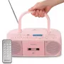 Rádio pessoal MEDION 50079336 — Sintonizador DAB+ FM PLL, ecrã LCD, Bluetooth 10 m, 6 W RMS, saída 3,5 mm