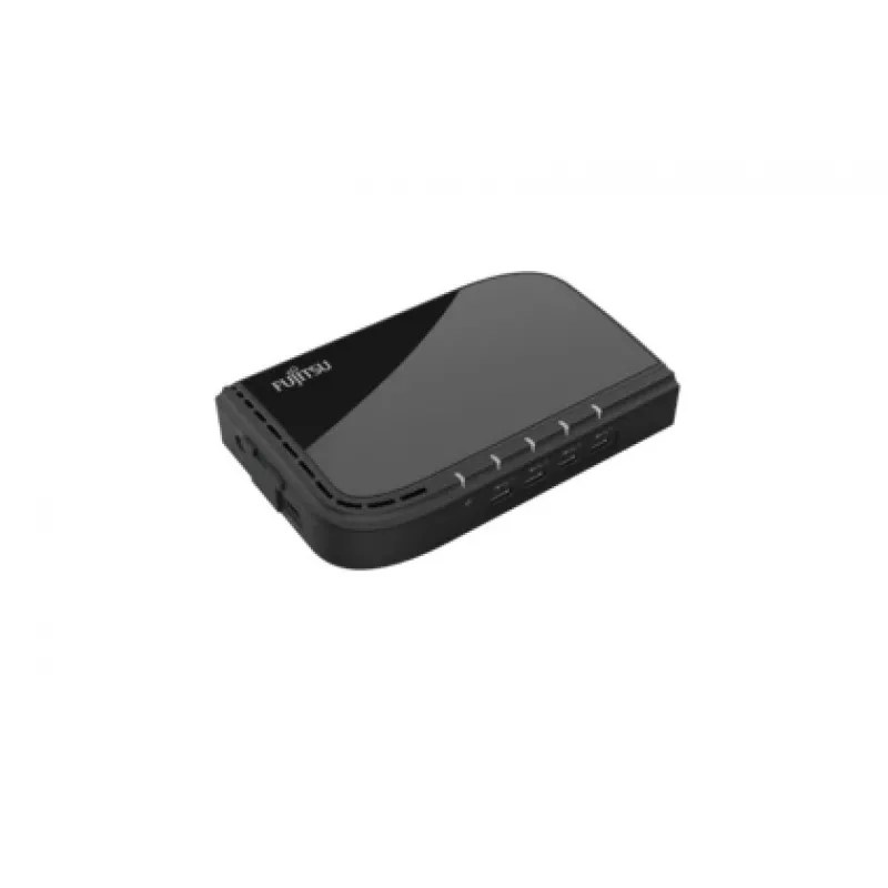 Fujitsu S26391-F6099-L404 hub de interfaces USB 3.2 Gen 1 (3.1 Gen 1) Type-C preto