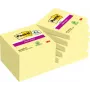 3M 654-SSCY-P8+4 Notas autoadesivas quadradas amarelas 90 folhas autoadesivas