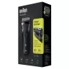Braun Series 3 300s máquina de barbear de lâmina aparador preto