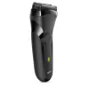 Braun Series 3 300s máquina de barbear de lâmina aparador preto
