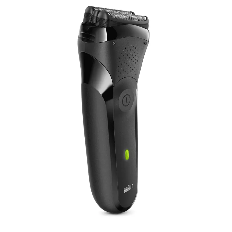 Braun Series 3 300s máquina de barbear de lâmina aparador preto