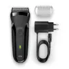 Braun Series 3 300s máquina de barbear de lâmina aparador preto