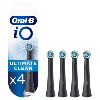 Oral-B iO Ultimate Clean ORAIOB4BK cabeça de escova de dentes 4 unid. preto