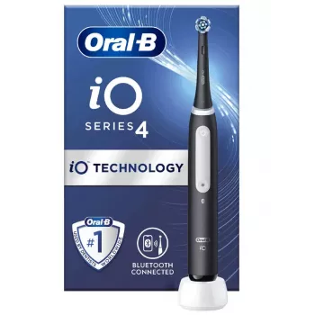 Oral-B iO 4 escova de dentes rotativa para adulto preto