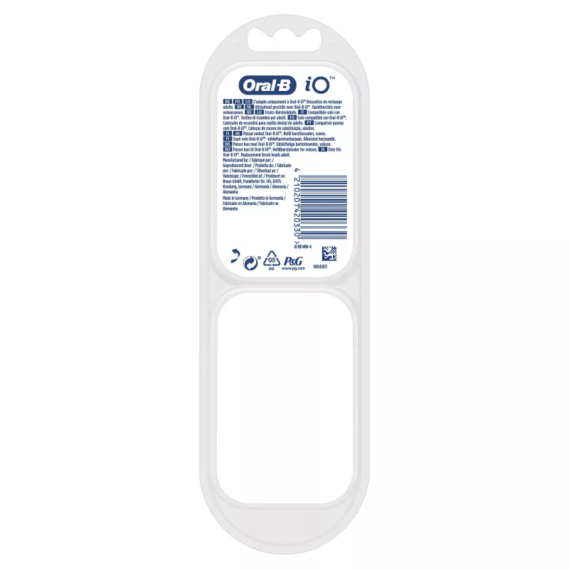 Oral-B 80365502 cabeça de escova de dentes 4 unid. branco