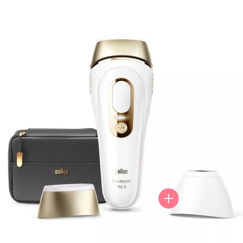 Braun Silk-expert Pro Silk·expert Pro 5 PL5140 luz pulsada intensa (IPL) dourado, branco