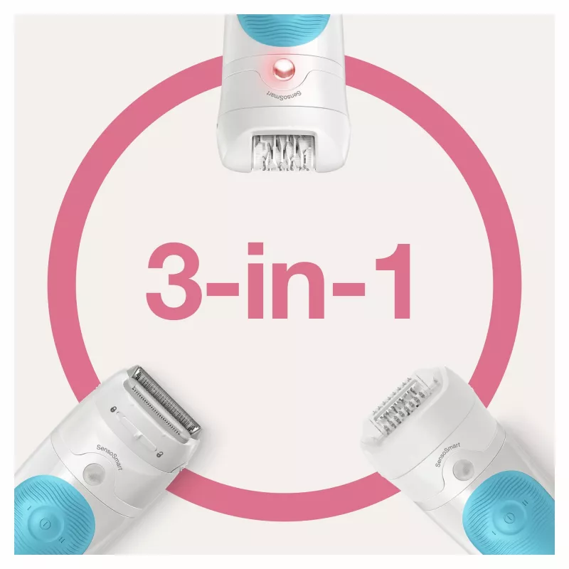 Braun Silk-épil 5 SES 5-605 28 pinças azul, branco
