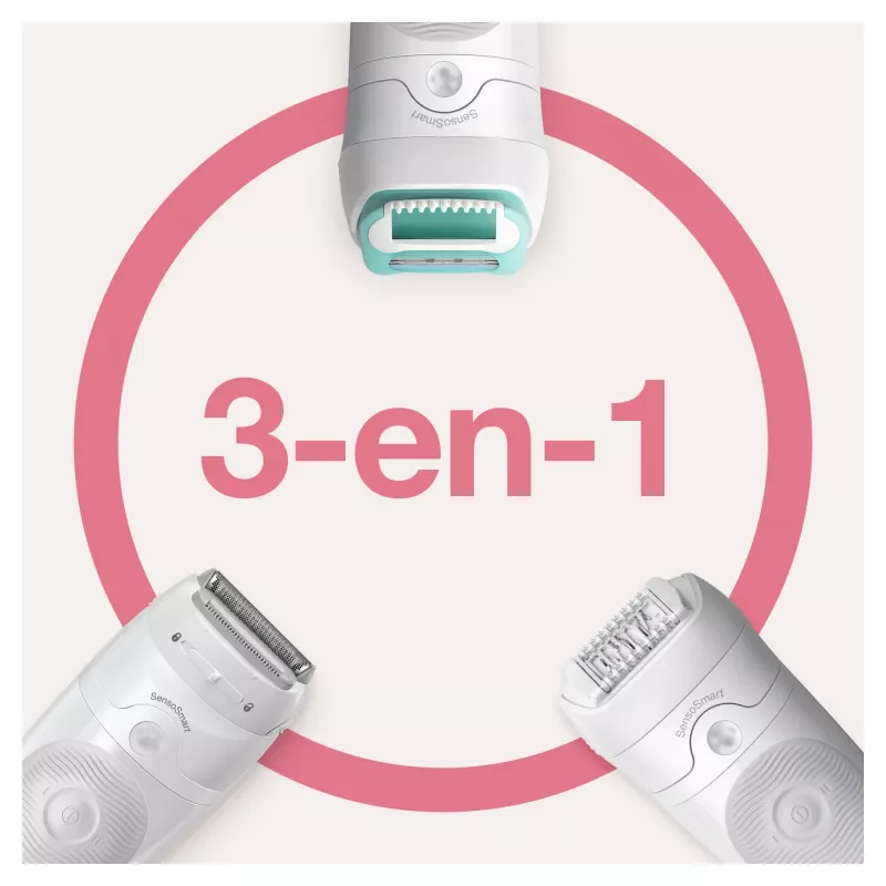 Braun Silk-épil 5 81770430 depiladora 28 pinças branco
