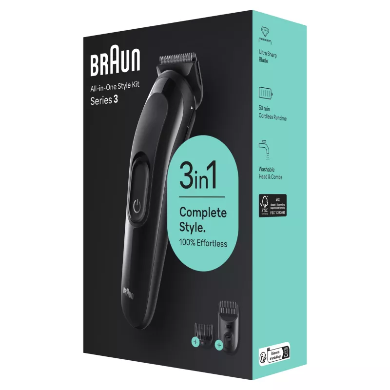 Braun SK2400 Styling Kit, preto