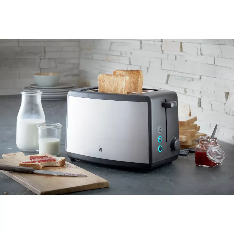 WMF Bueno 0414110011 7 2 fatia(s) 800 W preto, prateado