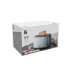 WMF Bueno 0414110011 7 2 fatia(s) 800 W preto, prateado