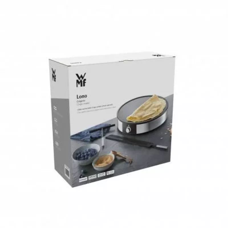 WMF Lono Crêperie máquina de crepes 1 crepe(s) 1600 W preto, prateado