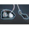 Siemens iQ300 VSP3AAAA aspirador 4 L aspirador de pó seco 750 W sacos de aspirador